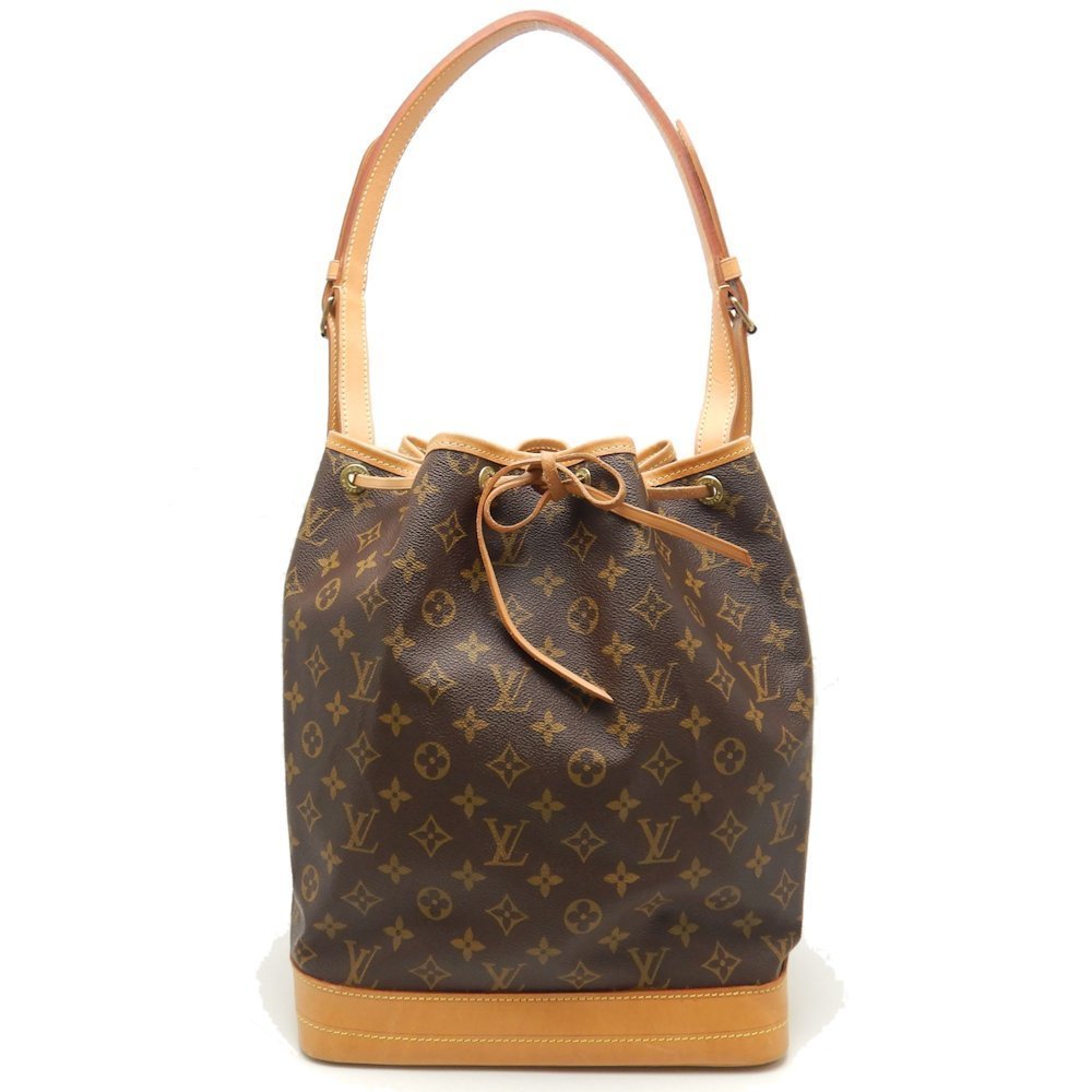 Louis Vuitton Noe Bucket Monogram Shoulder Bag Brown